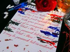 [캘리그라피] PITTA(강형호) - Paranoid Android[파라노이드 안드로이드] 캘리그라피