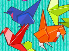 종이새 데코 브러시