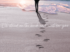 나는 해변에 서서 너를 기다릴거야