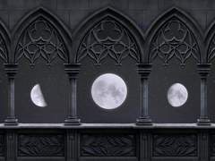 影幀처럼 떠 있는 돛배 하나.