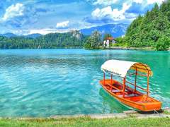 발칸의 환상적인 배경! 블레드!