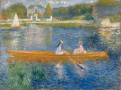 르누아르 「아니에르의 세느강」