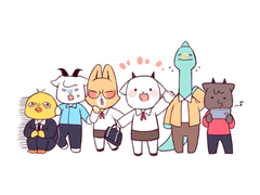 등교합시다! - 캐릭터시트