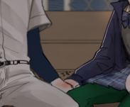 연습 끝나고 벤치에서