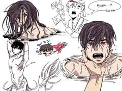 베스타 한도윤 인어 낙서