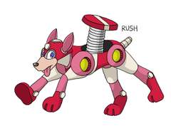 메가맨 시리즈의 Rush