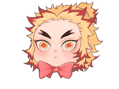 렌고쿠 키링 도안