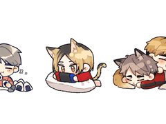 하이큐 스냅스 키링 도안 배포