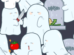 유령 + 도깨비불 데코 브러시