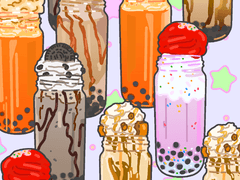 버블티 데코 브러시 + PNG