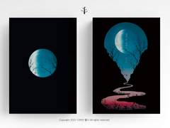 달이 뜬 새벽에