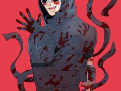 [DBD/유혈/팬일러]가면아래 드러난 미소