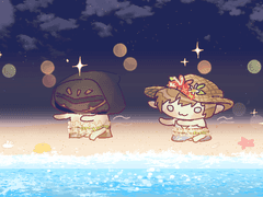 불꽃축제 한정 고정틀 커미션