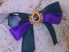 나비 리본 키링