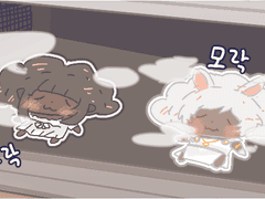 2인 만두 고정틀 커미션