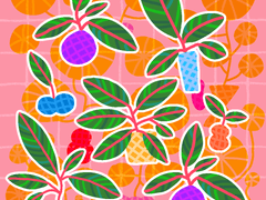 식물 패턴 & 브러시 SET (~7.30 할인)