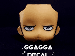 원피스 트라팔가 로 넨도로이드 데칼 샘플