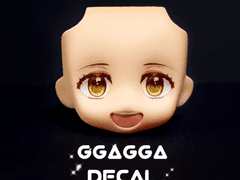 B타입 넨도로이드 헤드 데칼 부착 샘플