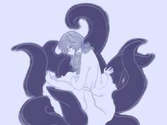 심해의 문어 인어