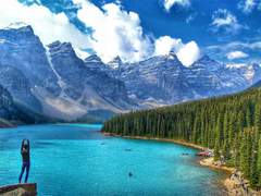 캐나다! 로키! 모레인 호수!