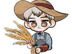 키타 쌀농부 제작 도안