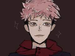 이타도리 유지 그려봤따..