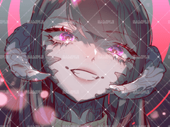 선화 커미션/색추가 두상