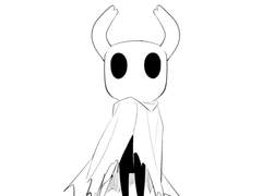 할로우 나이트 엔딩 본 기념 낙서