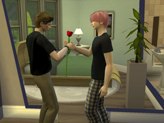 [료쿠라/심즈 플레이 일지4] 무럭무럭 사랑의 하우스上