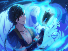 사퍼 이하랑 팬아트