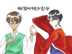 [민원] 랑님 목을마을 신령님 3차창작