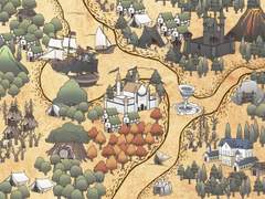 판타지 지도 만들기! 웹툰 지도 브러쉬 만렙 세트!