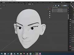 선화가 있는 클튜 3D 헤드 만들기 - 동영상