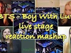 [BTS] 작은 것들을 위한 시 Boy With Luv (live stage)｜reaction mashup
