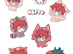 돗포 스티커 도안 배포