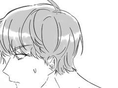 비에 젖은 강아지를 발견했다