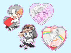 스티커 도안 배포