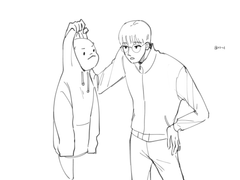 [원찬] 후드티가입고십흔중찬이