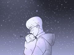 [원찬] 중찬이 첫눈 구경