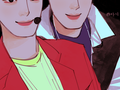 [원찬] 보고 그린 투샷 모음