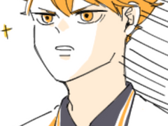 [카게히나] 키가 2학년때 한번에 확 커버린 히나타