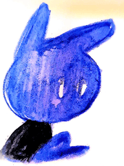 Blue rabbit