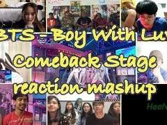 [BTS] 작은 것들을 위한 시 Boy With Luv (Comeback Stage)｜reaction mashup