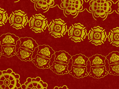 모란문 문양 브러시 SET1