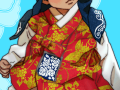 포도나비문 브러시&패턴