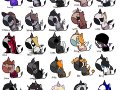 유니콘 고정틀 커미션