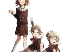 블랙 위도우를 본 쿠미코와 친구들