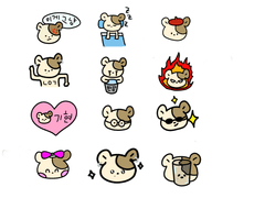 기현 굿노트 스티커 2탄