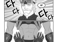 [오버워치/탈론/4컷만화]#.스쿠버