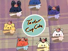 테스타 컵케이크 스티커\키링 도안